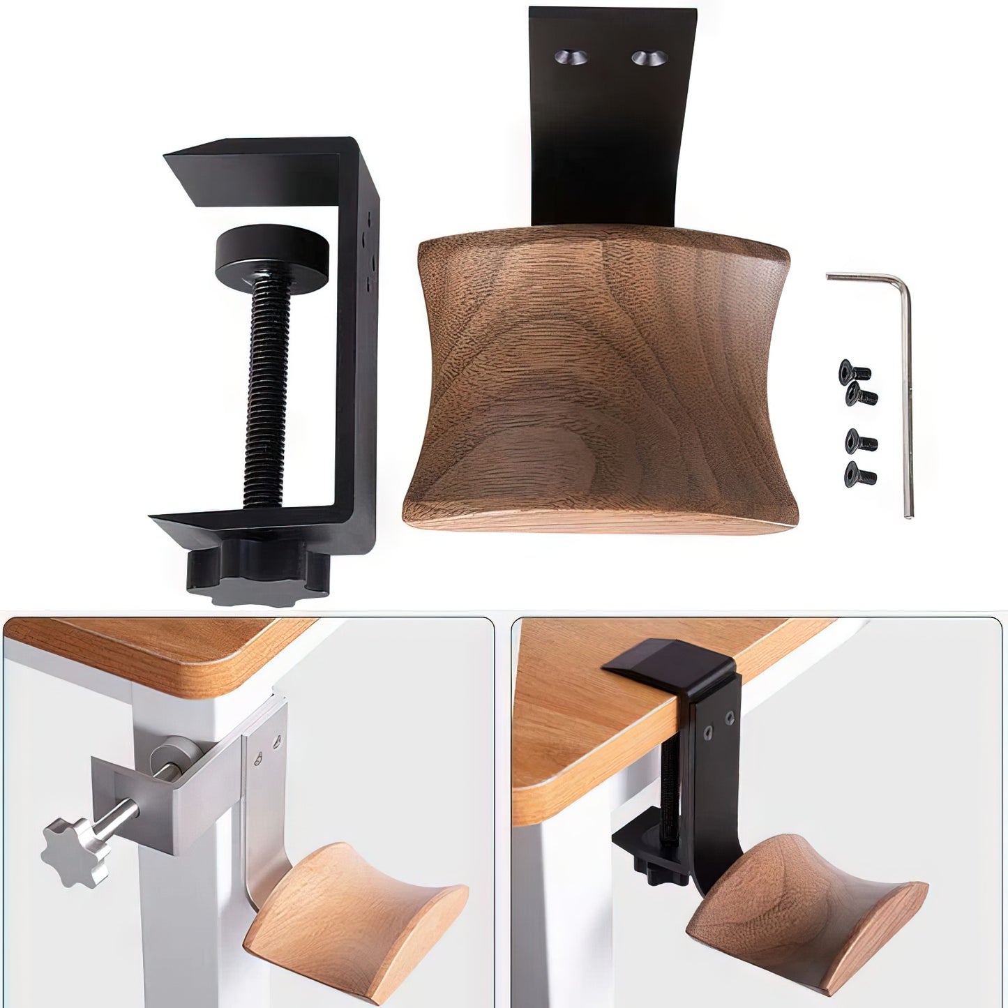 WOODEN HEADPHONE HANGER